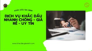 Khắc dấu tròn đúng quy định Lâm Đồng