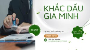 Khắc dấu ĐÃ THU TIỀN tại Cần Thơ uy tín