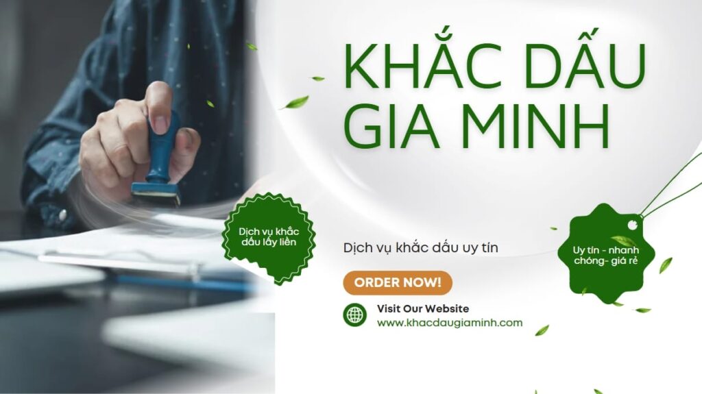 Công ty khắc dấu tròn tại Cần Thơ giá tốt 1 Khắc dấu tròn doanh nghiệp Cần Thơ