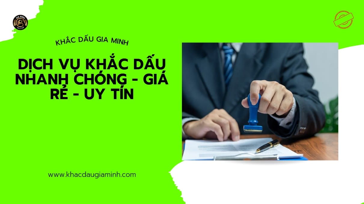 Dịch vụ khắc dấu tên riêng lấy liền tại TPHCM giá rẻ, uy tín – Lấy ngay sau 15 phút 3 Mẫu dấu tên riêng sáng tạo, độc đáo