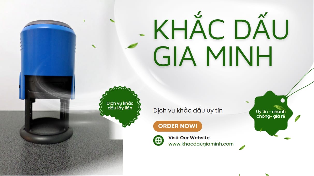 Khắc dấu theo yêu cầu tại Hà Nội giá cạnh tranh – Sắc nét, giao nhanh 3 Khắc dấu chức danh theo yêu cầu