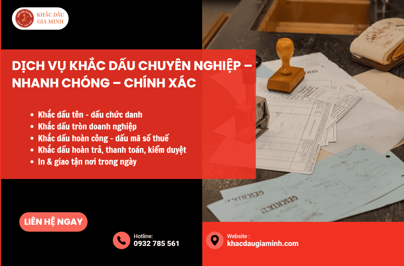 Mẫu con dấu date đẹp sắc nét