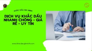 Quy trình khắc dấu y tế chuẩn