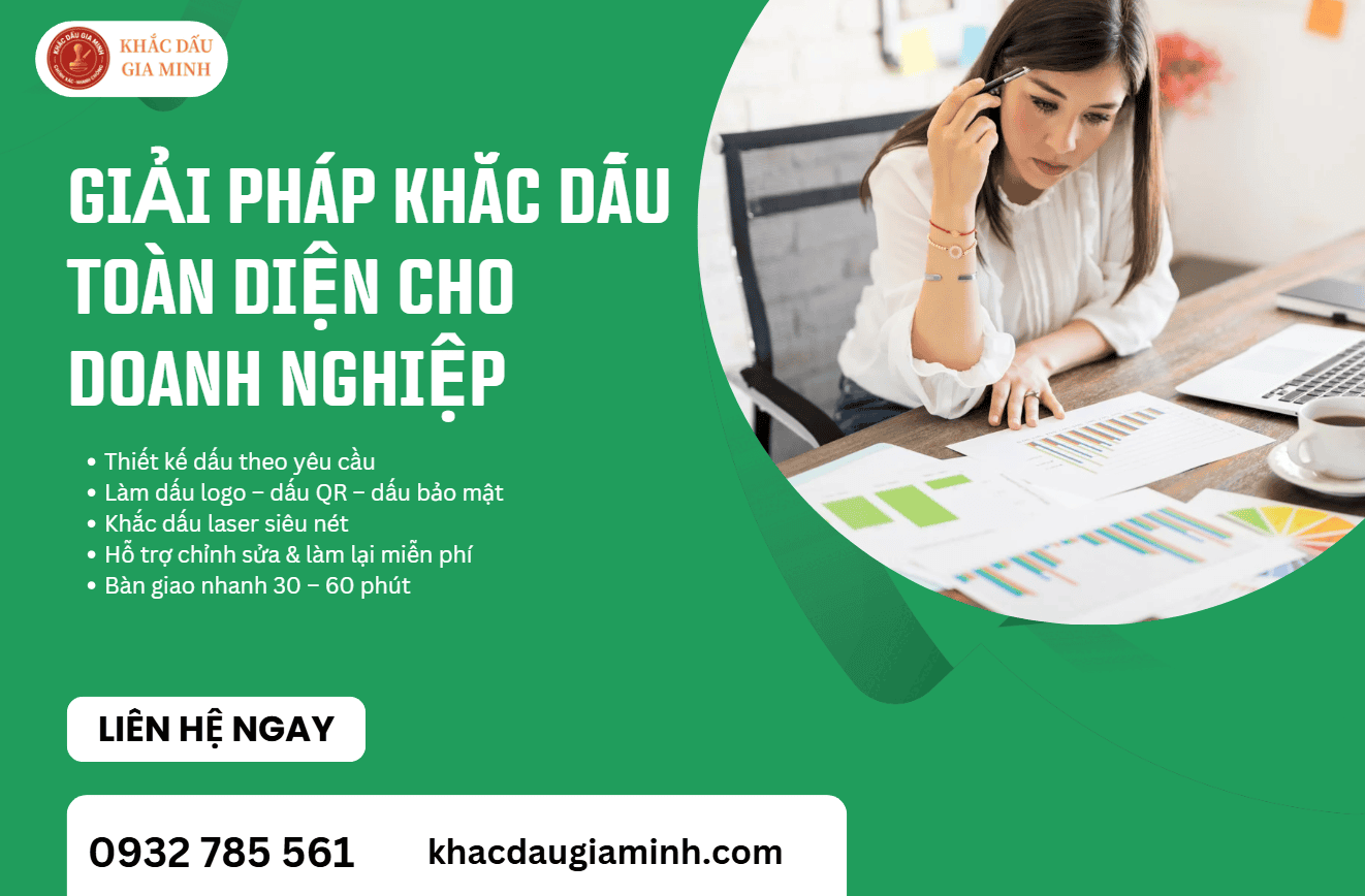 Khắc dấu giấy tờ hành chính tại Đà Nẵng