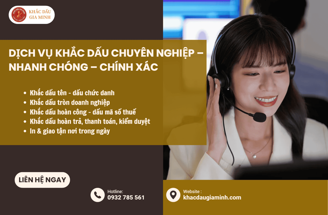 Khắc dấu hóa đơn tại Đà Nẵng giá rẻ