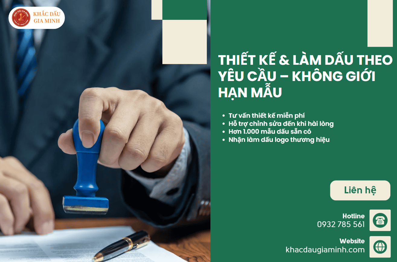 Khắc dấu hợp đồng xây dựng tại Đà Nẵng lấy nhanh, nét rõ