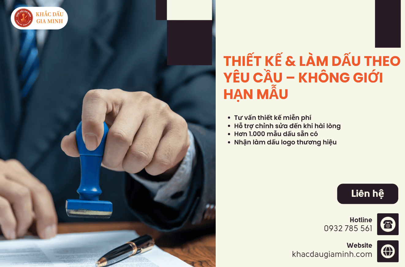 Khắc dấu lấy ngay tại Hà Nội