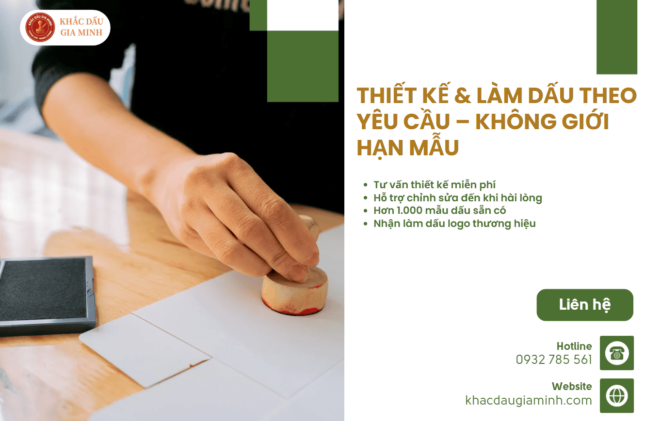 Khắc dấu siêu tốc tại Hà Nội – làm ngay