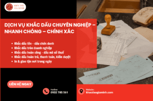 Duyệt maket online trước khi khắc dấu theo mẫu khách gửi tại Đà Nẵng
