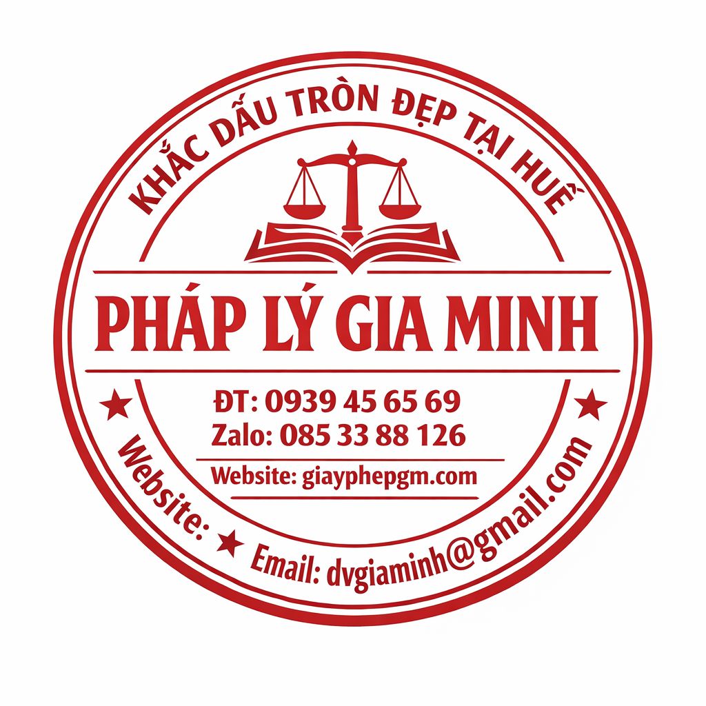 Khắc dấu tròn công ty tại Huế đúng quy định pháp luật – Hướng dẫn chi tiết & chiến lược pháp lý an toàn 1 Khắc dấu tròn công ty tại Huế