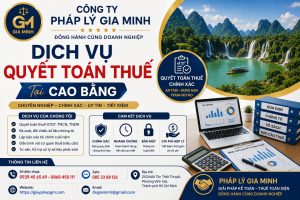 Dịch vụ quyết toán thuế tại Cao Bằng