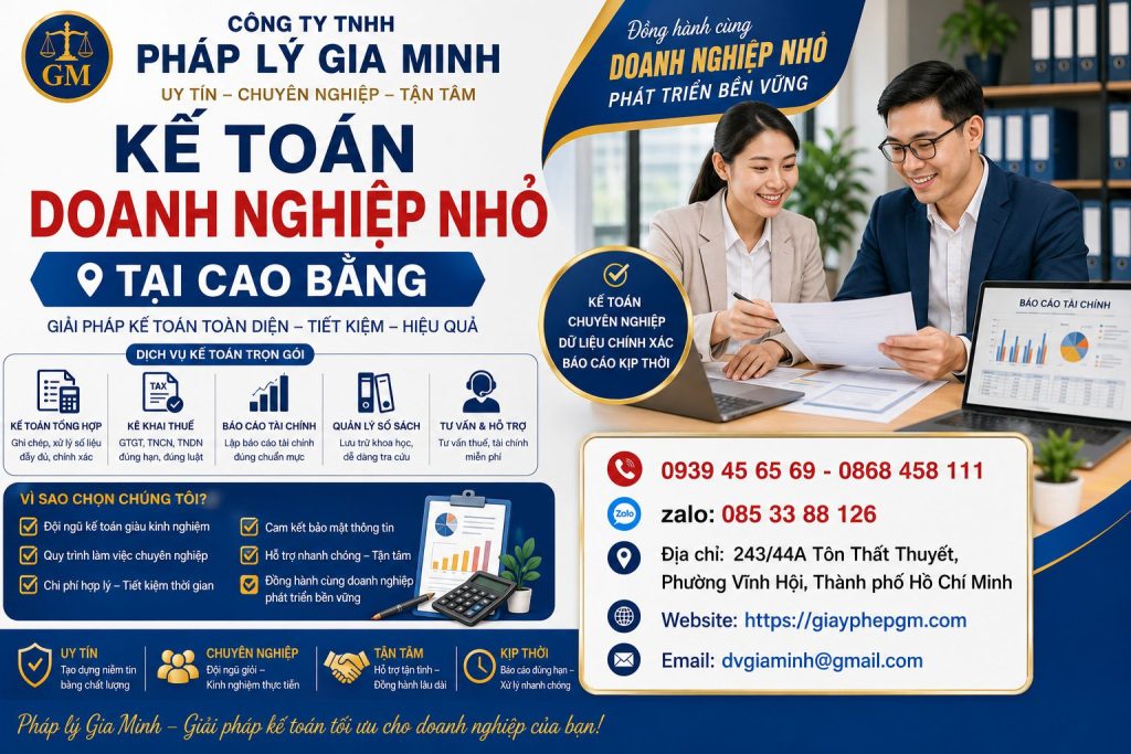 Dịch vụ kế toán cho doanh nghiệp nhỏ tại Cao Bằng chuyên nghiệp, tối ưu chi phí 1 Kế toán doanh nghiệp nhỏ tại Cao Bằng